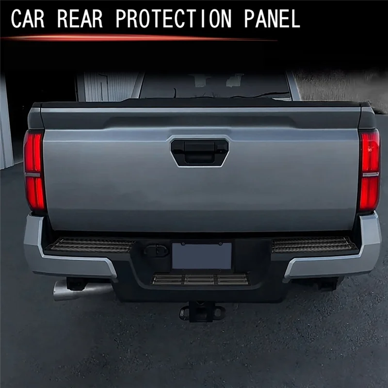 

Car Stainless Steel Trunk Pedal Rear Tail Box Guard Pedal For Toyota TACOMA 2024 Car Accessories-A97E