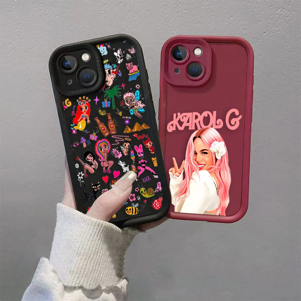 Pop Singer Manana Sera B-Bonito K-Karol G Case For Samsung A73 A71 A55 A54 A53 A52 A51 A50 A35 A34 A33 A32 A25 A24 A23 A13 Case