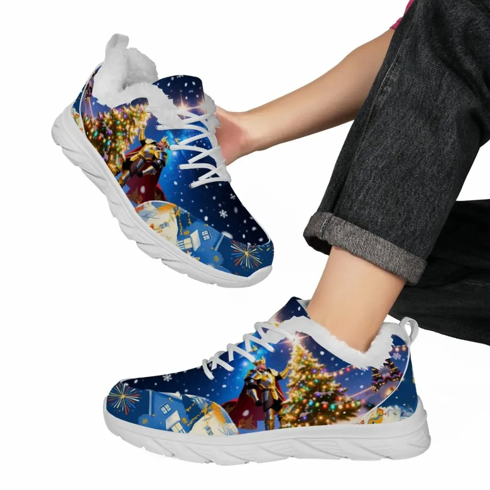 

Large-sized Flat-bottom Low-top Round-toe Halloween Dark Pattern Graffiti Crescent Casual Sports Shoes for Parents and Children