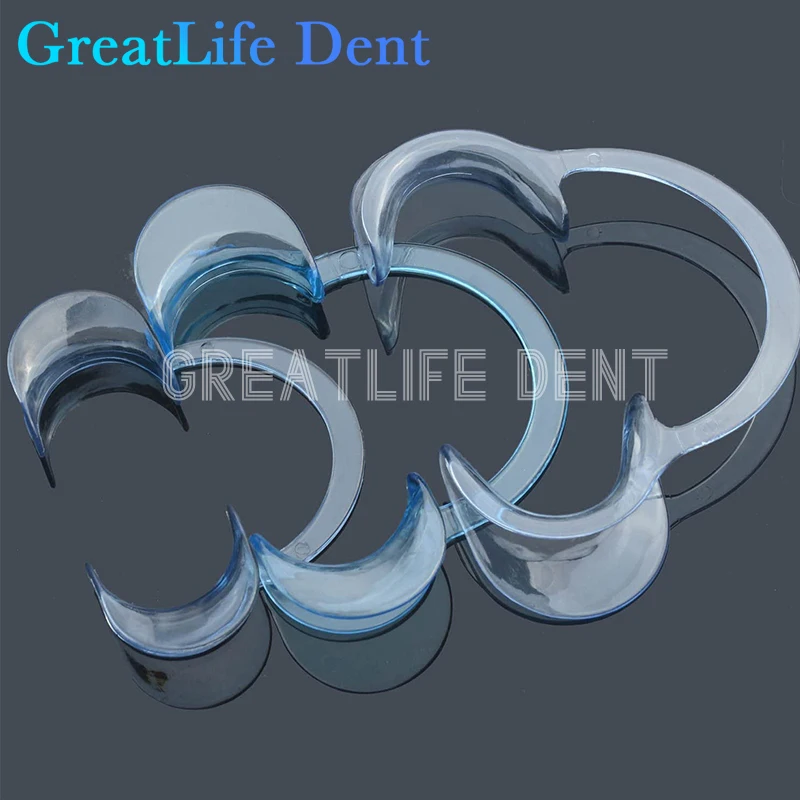 5pcs/set Dental Mouth Opener C Shape Dental Tool Intraoral Cheek Lip Retractor Mouth Spreader Lip Mouth Opener