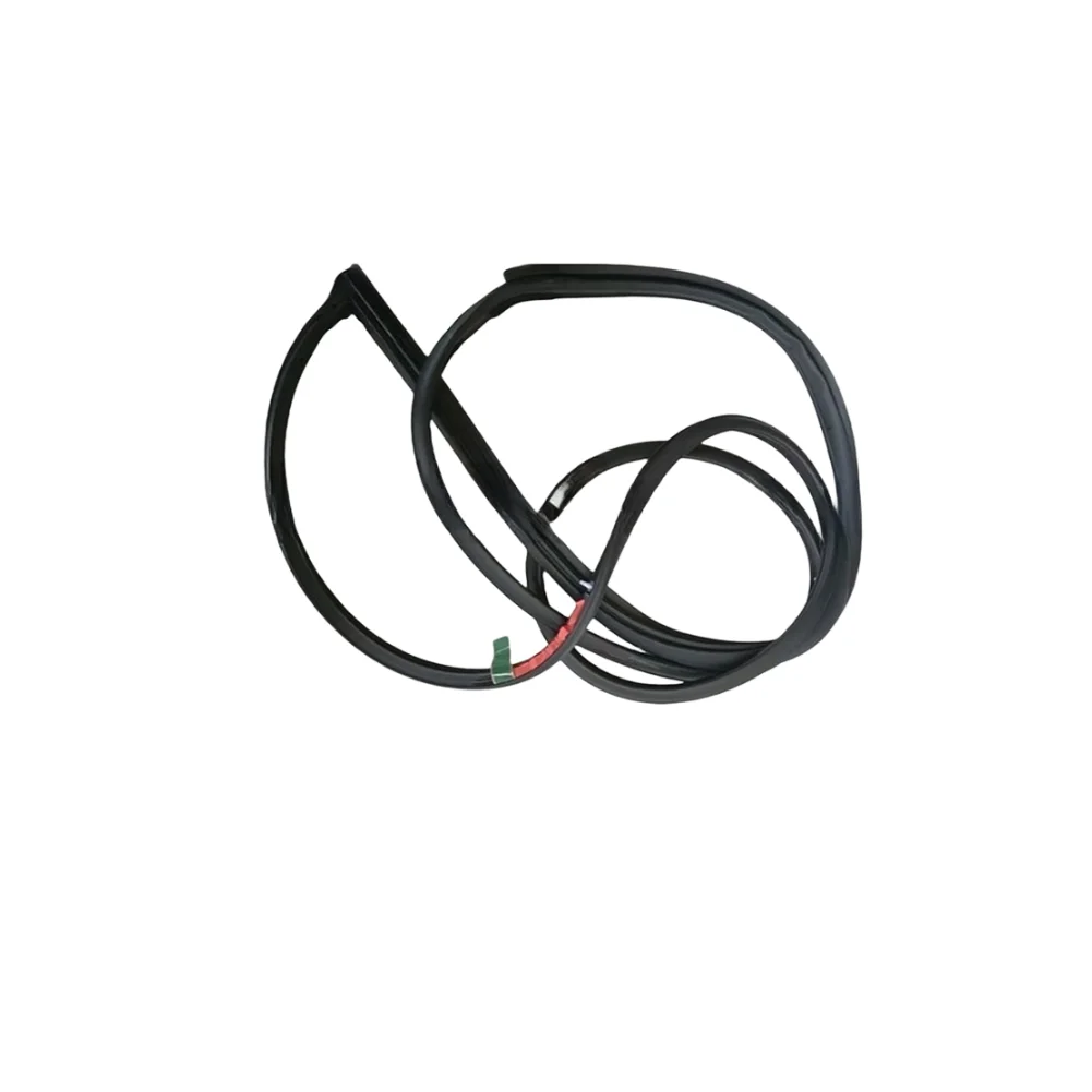Door Weatherstrip Kit 4 Pieces Black Rubber for Toyota For Land Cruiser 1998 through 2007 for OEM 6786260101 Compatible