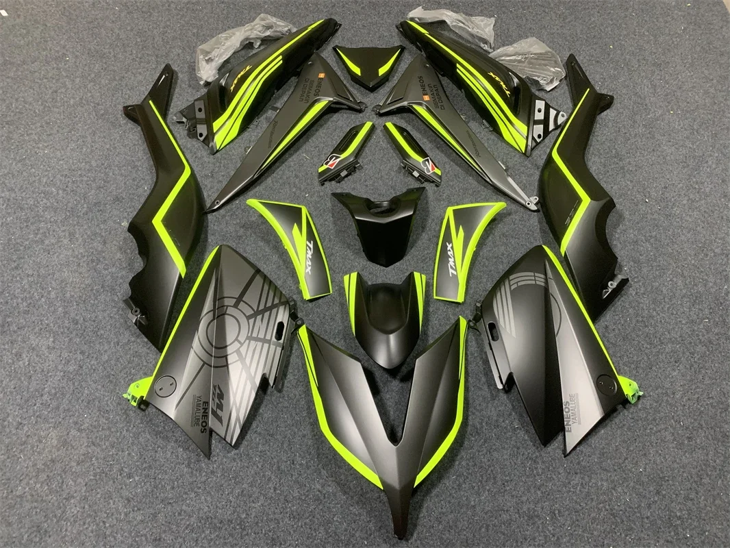 

Для Yamaha TMAX 530 Tmax 530 T-max 530 2015-2016 мотоцикл ABS инъекционный полный корпус защитный обтекатель комплект матовый черный 15 16