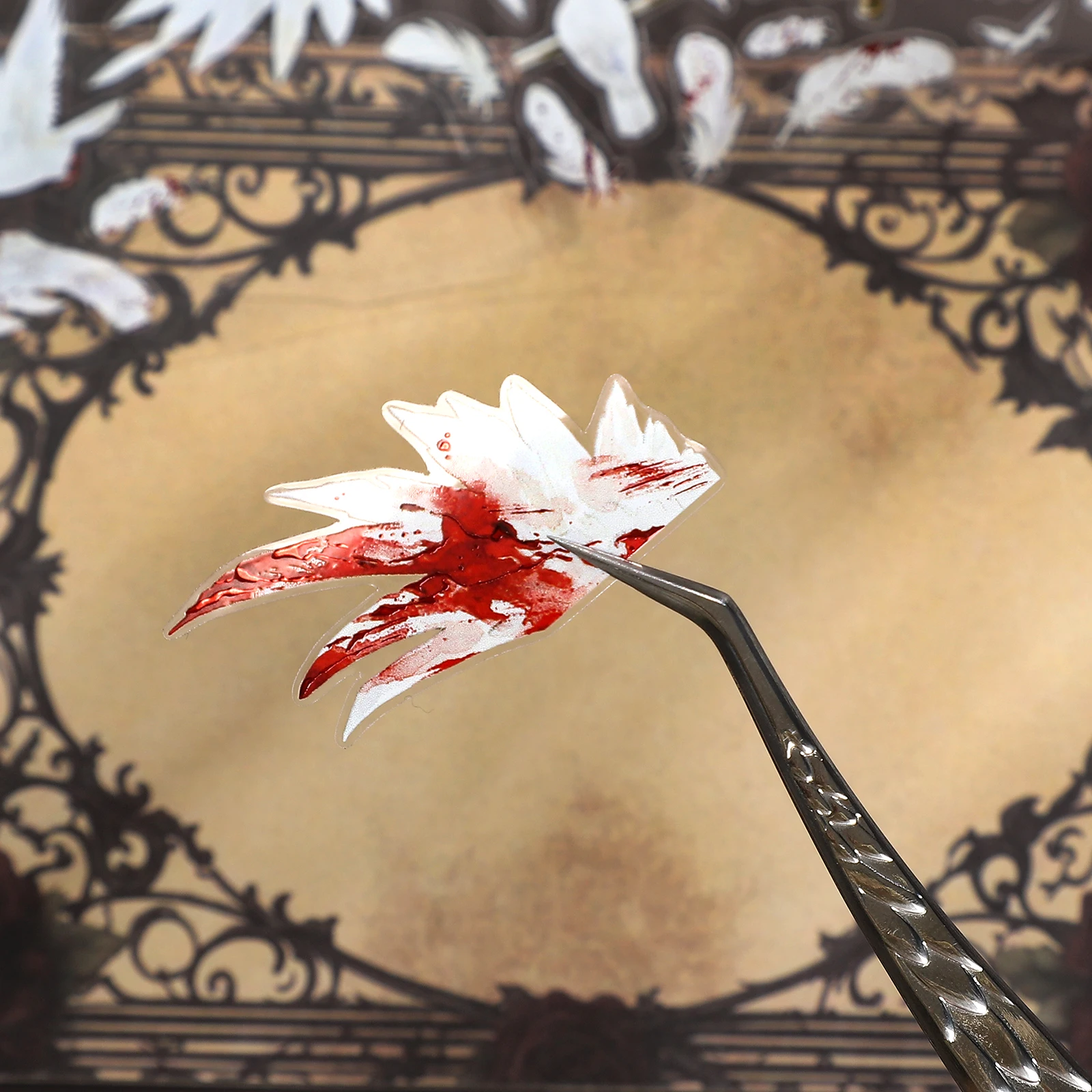 45 مللي متر * 500 سنتيمتر خمر حمامة الريش المشهد PET الشريط الإبداعية DIY بها بنفسك مجلة المواد الكولاج سجل القصاصات القرطاسية