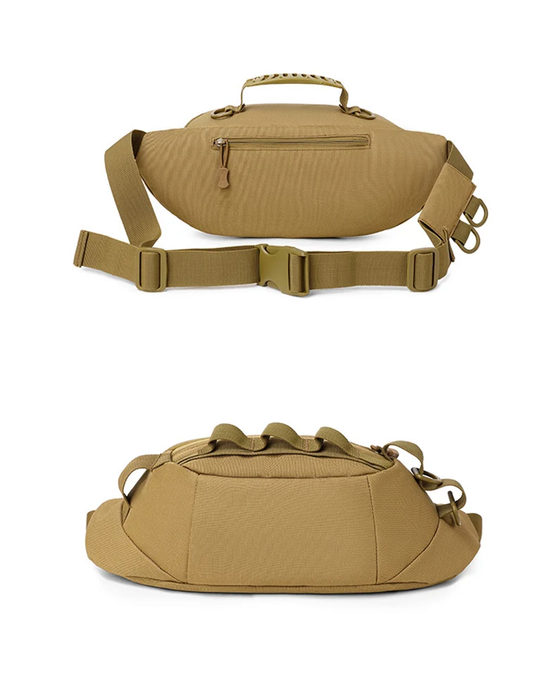 Men\'s Waist Bag Sports Shoulder Bags Outdoor MOLLE Backpack for Male Camping Hiking Fishing Climbing Travel Sling Chest Bags