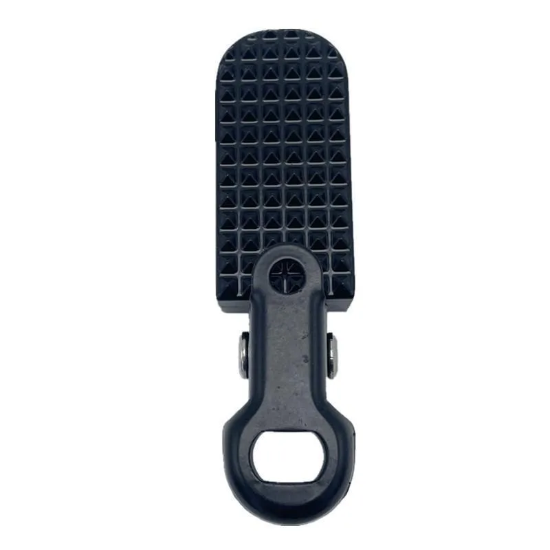 دواسة خلفية للدراجة لدواسة الدراجة الكهربائية، تصميم قابل للطي، مادة سبائك الألومنيوم، نمط مضاد للانزلاق، تطبيق واسع #6