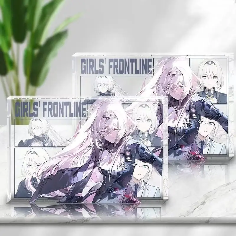 Girls' Frontline‌ 2 Peripheral Alva‌‌ AN94 High Translucency Acrylic Brick Memorial Gift Transparent Stand Sign Fans Collection