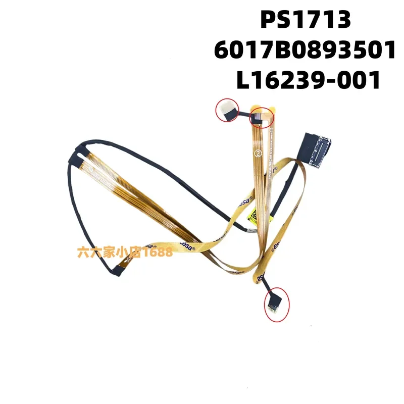 Camera Cable for HP EliteBook 830 G5 735 G5 PS1713 L16239-001 Replacement Webcam Flex Ribbon Connector Wire