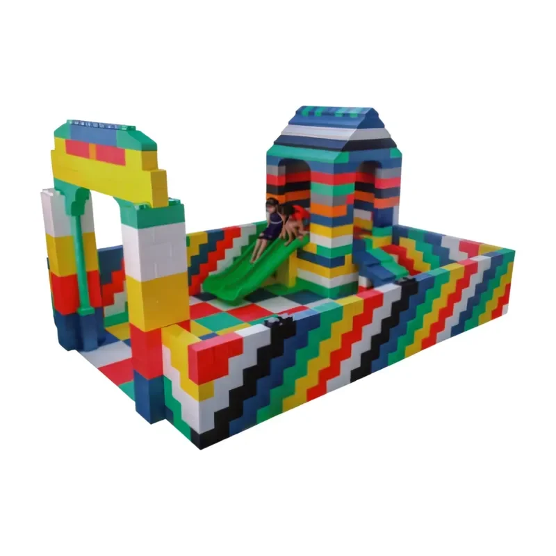 2024 Customized Exercise Play Toys Indoor Playground Colorful Large Childrens EPP Building Blocks