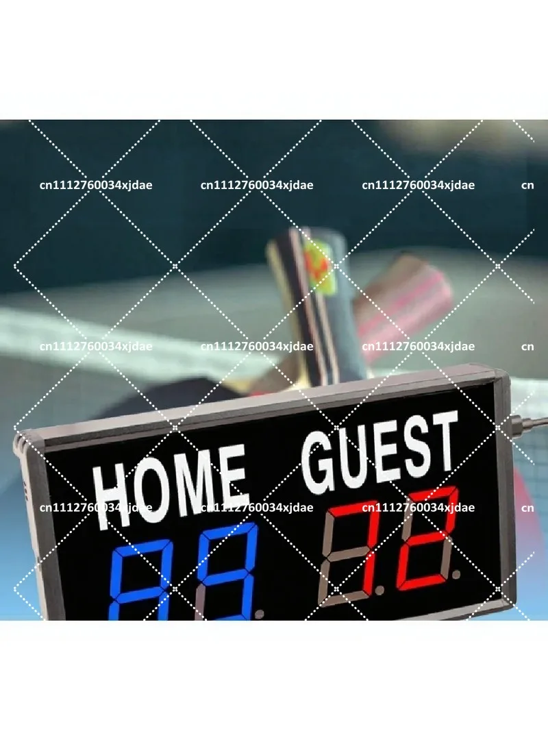 Portable Wireless Remote Control LED Scoreboard for Basketball Table Tennis Football Games