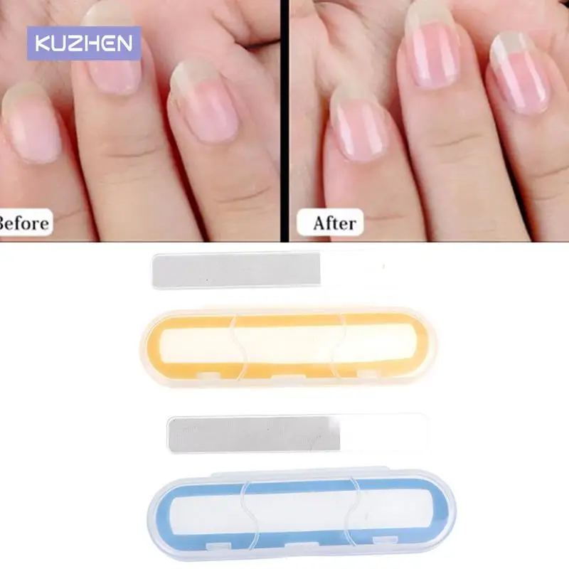 

Professional 1Pcs Durable Nano Glass Nail File Buffer With Storage Case Nail File Maincure Buffer No Hurt Nail Accessories