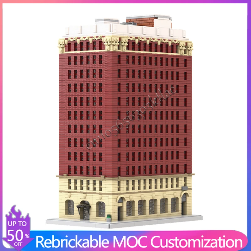 

NEW 8636 PCS Technology City Customize Medieval Retro Barringer Historic Building Children Education Assembly Toy Birthday Gifts