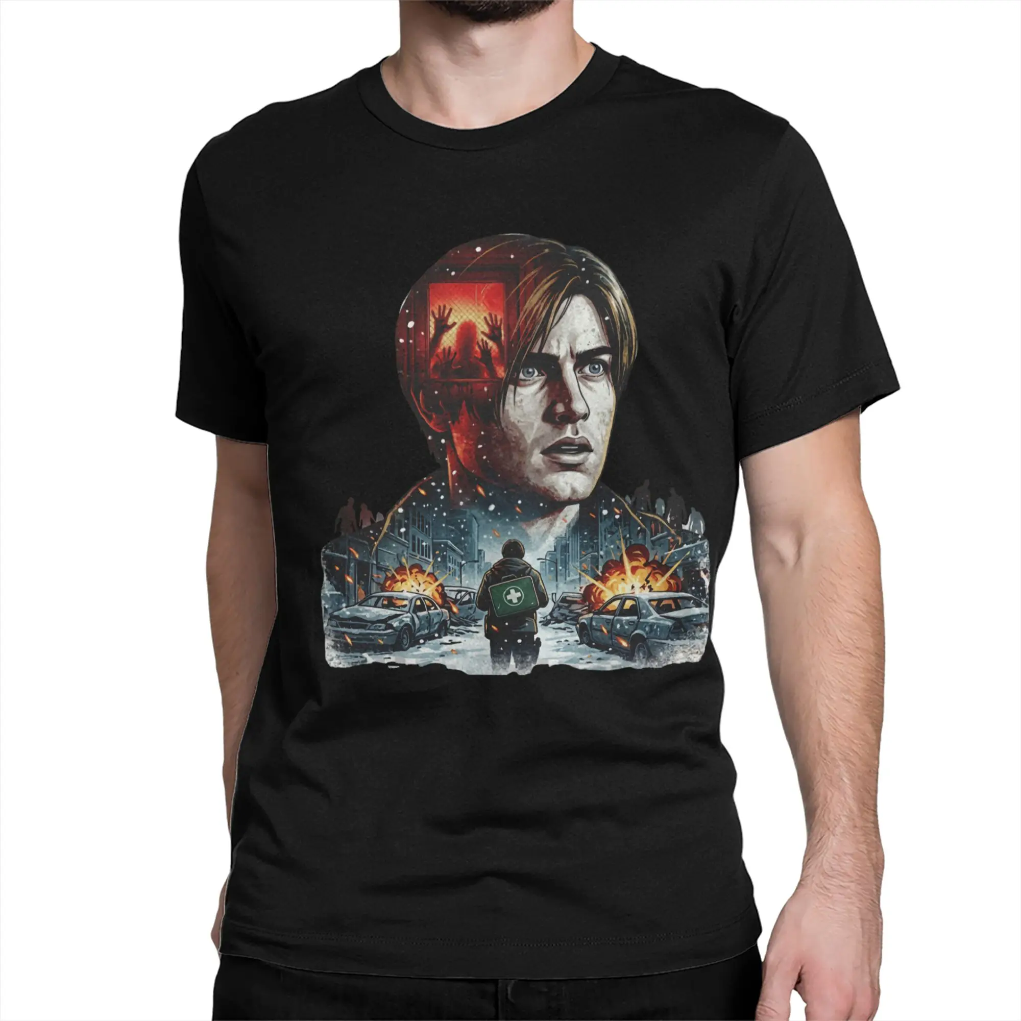 Men Women's 2026 RE Movie Bryan Hodukavich Medical Courier T Shirts  Cotton Clothes Vintage Crewneck Tee Shirt Plus Size T-Shirt