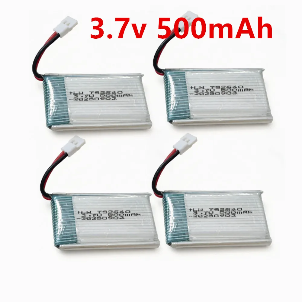 Batterie H31 752540 3.7V 500mAh, batteries Li-Po polymère 25C pour Syma X5C X5SW M68 Cheerson CX-30 H5C, pièces détachées pour drone