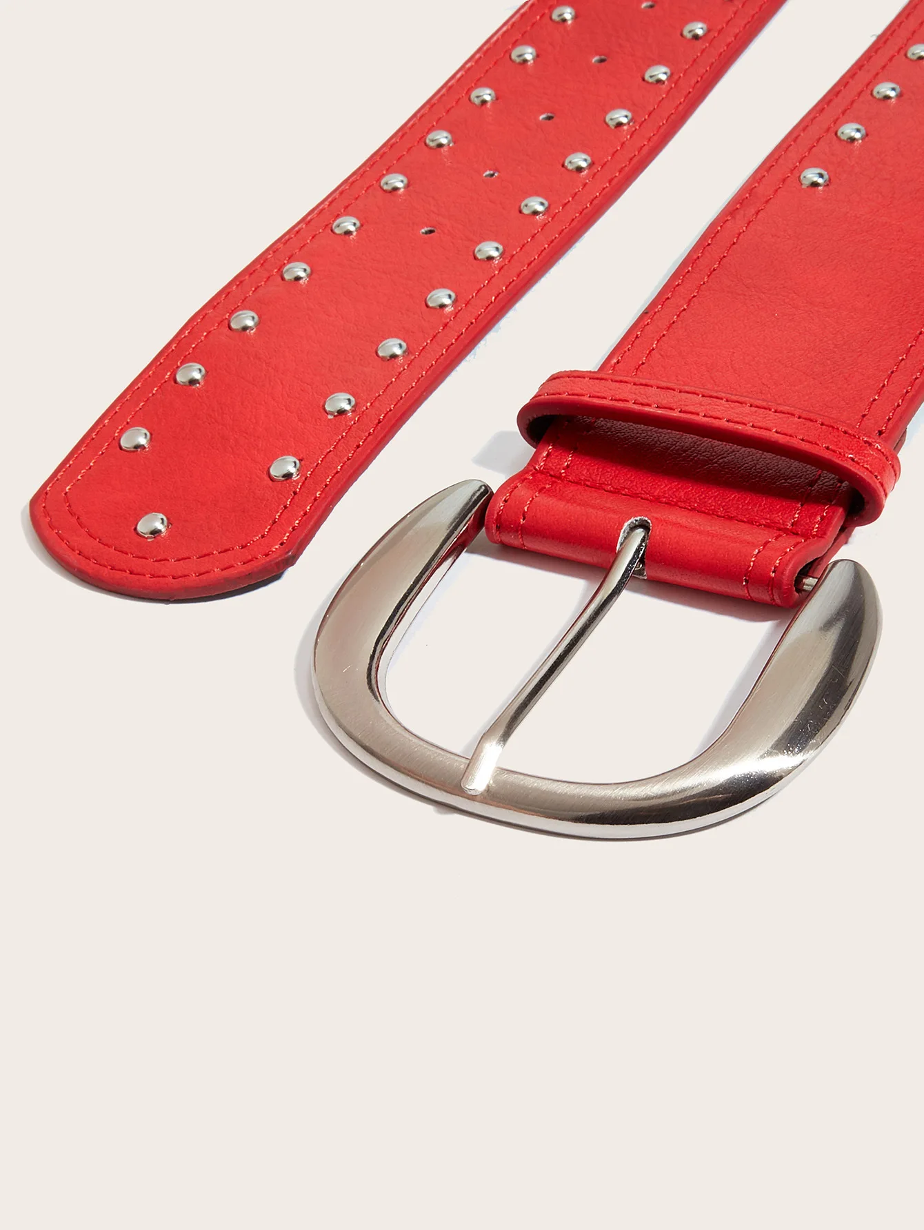 المرأة موضة برشام بولي Leather الجلود الشرير مشد الإناث Cummerbund معطف حزام فستان Decration حزام عريض J1357