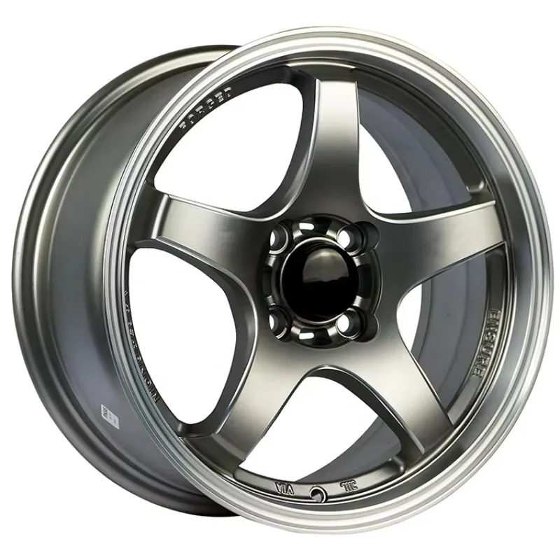 15 Inch 4 Holes 4x100 Passenger Car Mags Wheels with JWL Pcd4x100 4x1143 Cast Aluminum Alloy Car Wheels