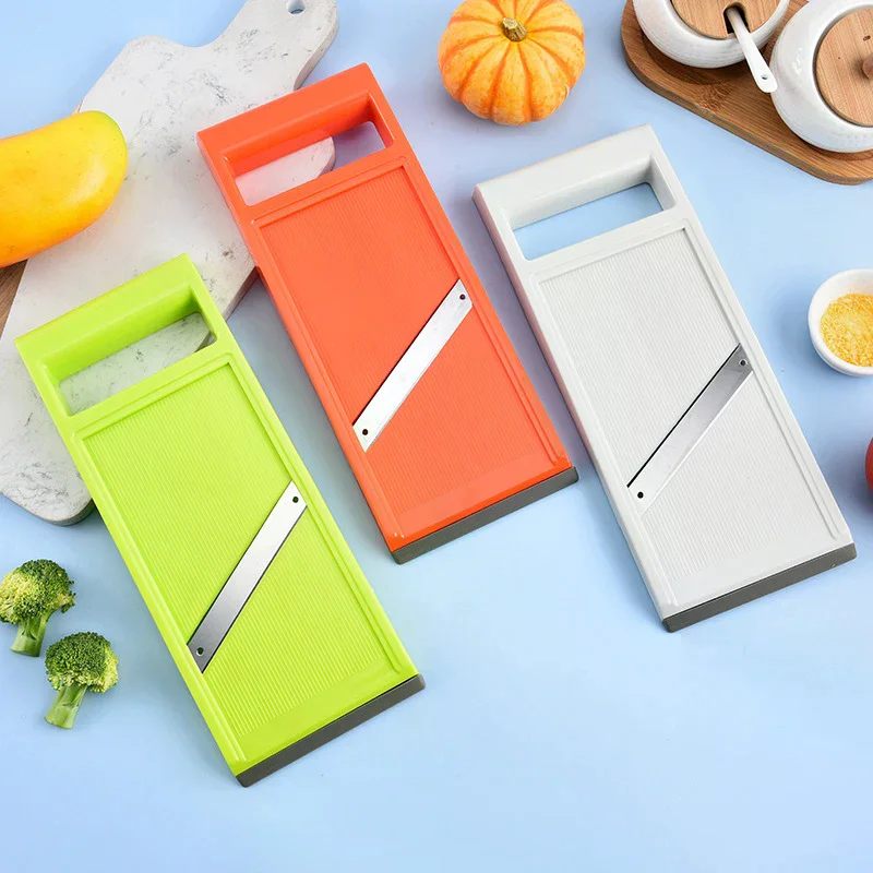 Multifunctionele Vegetable Cutter with Steel Blade Mandoline Slicer Potato Peeler Carrot Cheese Grater Kitchen Accessories Tools