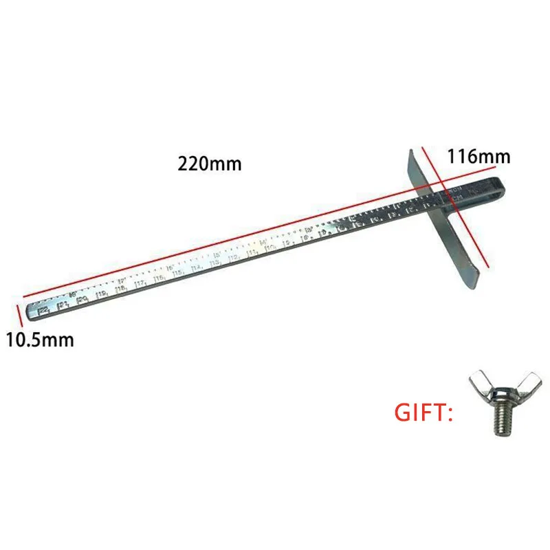 7 Inch Electric Circular Saw Depth Ruler Accessories 5835 Lithium Electric Circular Saw Ruler Electric Circular Saw Guide Ruler