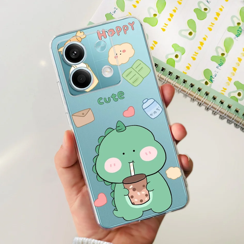 For Xiaomi Redmi Note 13 Pro 4G Case Fashion Leopard TPU Silicone Soft Fundas For Xiaomi Redmi Note 13 Coque on Note13 4G Bumper