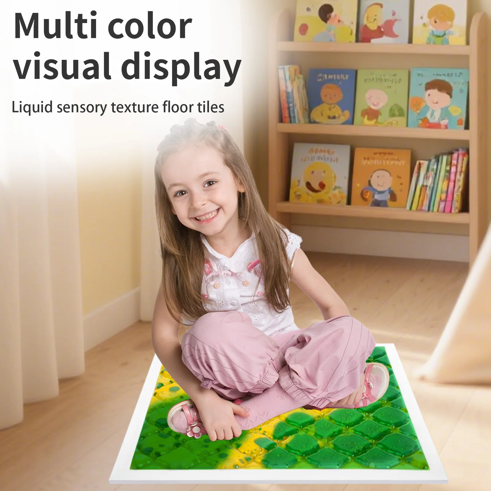 유아 감각 발달 바닥 타일 필수 세트 - 아기용 무독성 교육용 놀이 매트
