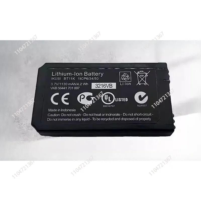 Applicable to IKUSI BT11K Ikechtian Crane Crane Remote Control Battery 3.7V 1130mAh