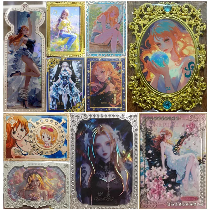 

Цельные персонажи японского аниме Nami Limited, металлические карты, коллекционные карты, подарок на Рождество, день рождения, детские игрушки