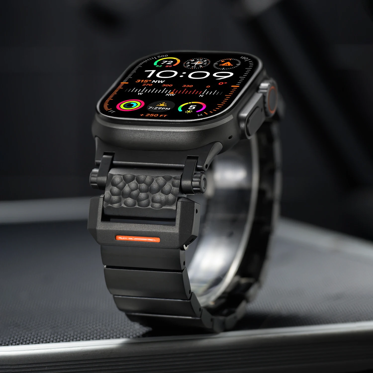 

Titanium Business Strap for Apple Watch Ultra 3/2/1 49mm Series 11 10 9 8 7 6 Luxury Metal Band for iWatch 46mm 45mm 44mm Correa