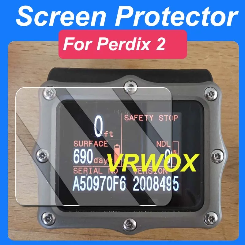 2 шт. Защитная пленка для экрана Perdix/Perdix 2 из ТПУ, полное покрытие, HD, прозрачная, из твердого пластика, без пузырьков и царапин