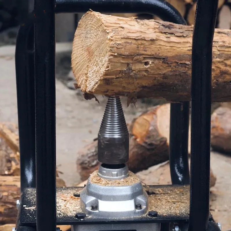 

Surprise Price NEW P181 Household Small Electric Wood Splitter Firewood Artifact Fully Automatic Motor Wood Splitter Drill Bi