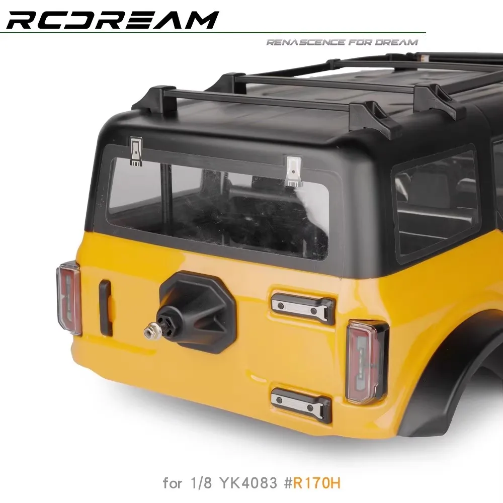 RCDream Easy Control 4083 Symulacja składania tylnej szyby, metalowa modyfikacja karoserii do modeli wspinaczkowych #   R170H