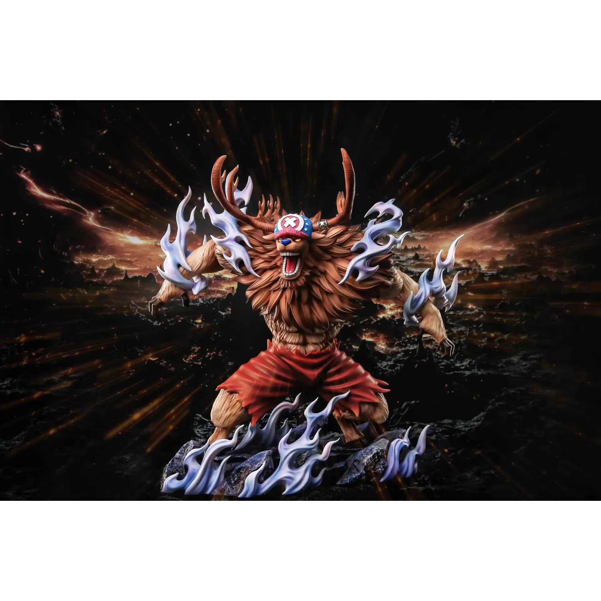 Nieuwe EEN STUK Anime Figuren 40 CM Tony Tony Chopper Beeldje PVC Standbeeld Bureau Decor Collectie Model Speelgoed Kerstcadeaus pre-sale