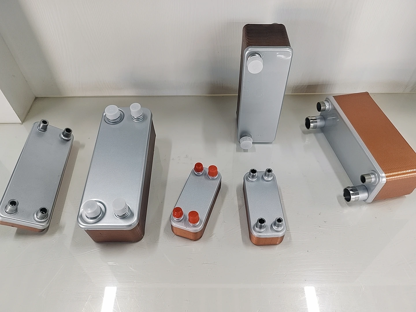FHC003G SS304 Brazed Plate Heat Exchanger High Efficiency Heat Transfer -196.0~225 18-months Warranty CE for Heat Pump Factory
