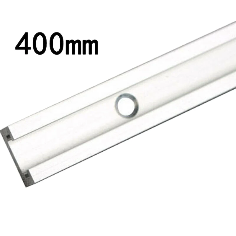 Aluminium Bar Slider T-Tracks T-Slot Jig Fixture for Table Saw Gauge Rod (400Mm)