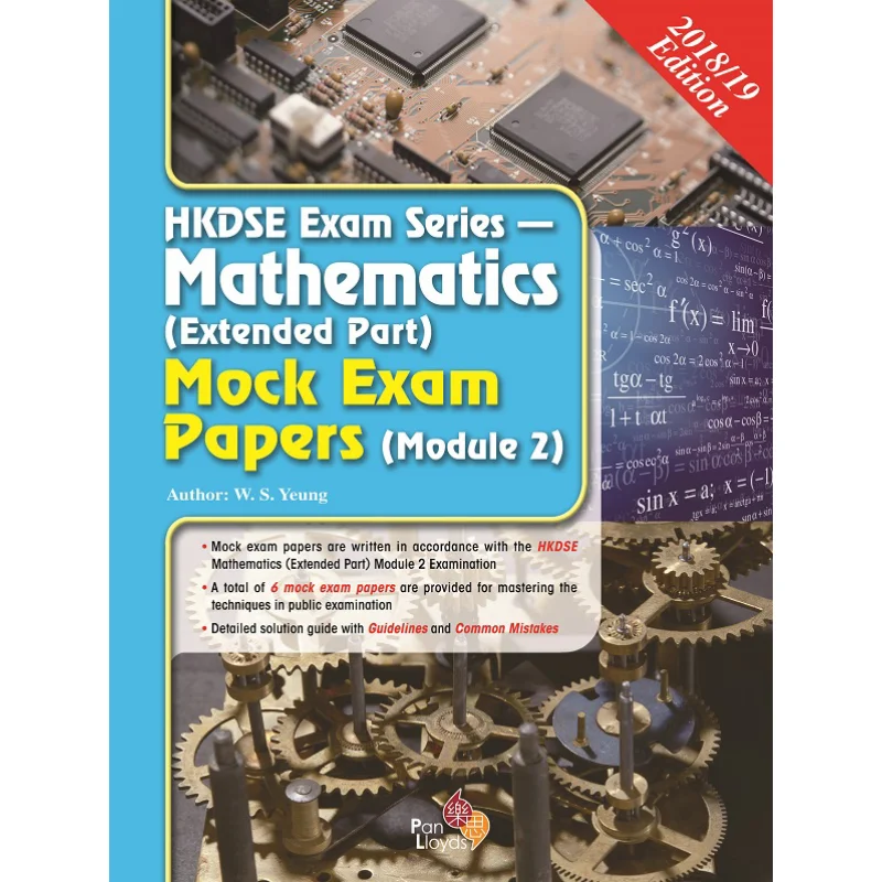 

HKDSE Exam Series Mathematics Mock Exam Papers Extended Part 201819 Edition Module 2 WS YEUNG 9789888467464