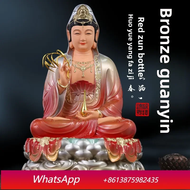 CX Guanyin Buddha statue is enshrined in resin Guanyin Bodhisattva household ornaments