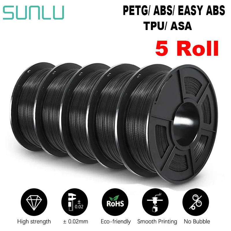 PETG TPU ABS ASA Filament 1,75 mm 1 kg