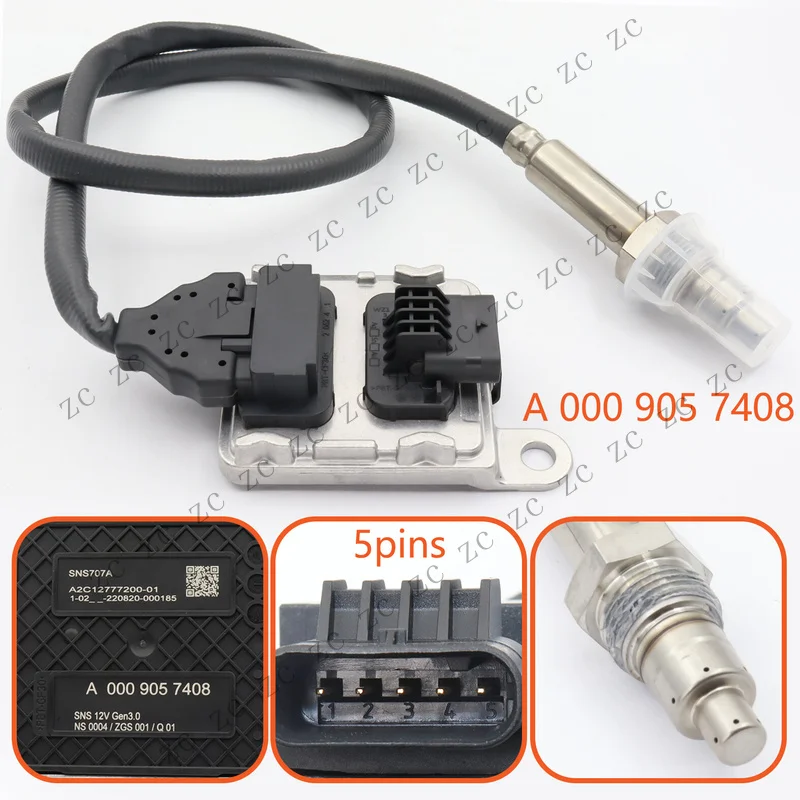S+ New Nox Sensor A0009057408 For Mercedes-Benz G-Class W463 S-Class W222 V222 X222