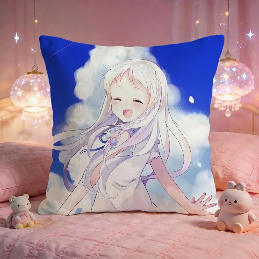 Flower We Saw That Day Cushion Cover Premium Comfort Reversible Pillow Cove -Two in One Design for Any Room & Car Interior