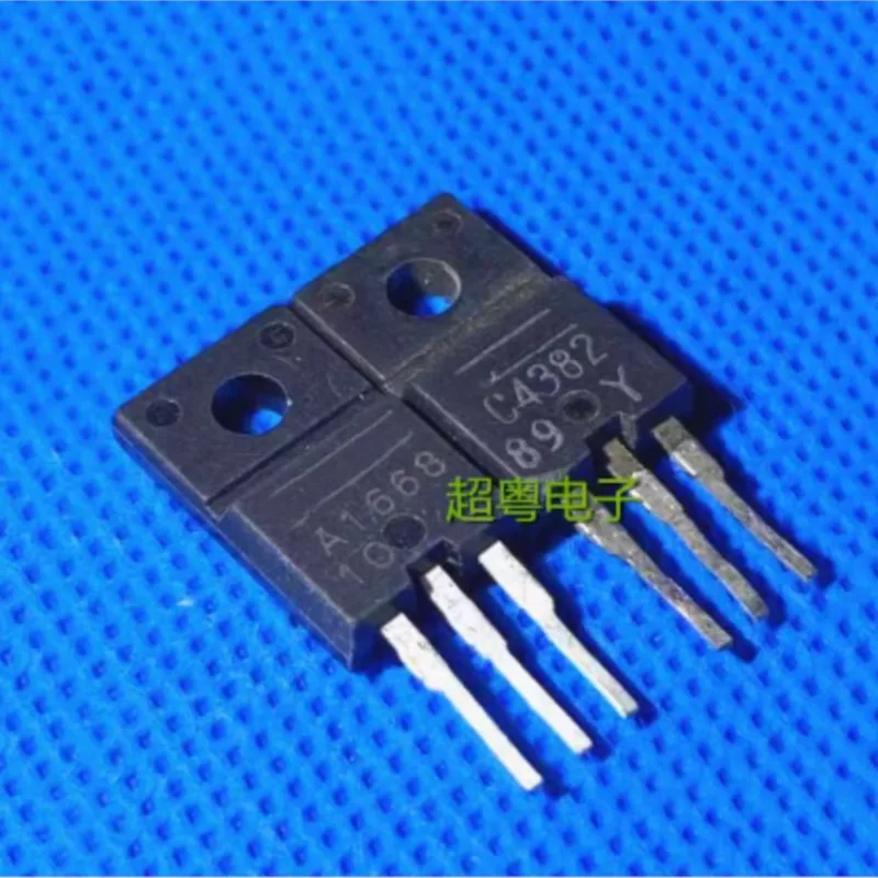 Original disassembly 1pcs 2SA1668 2SC4382 A1668 C4382 TO-220F In Stock