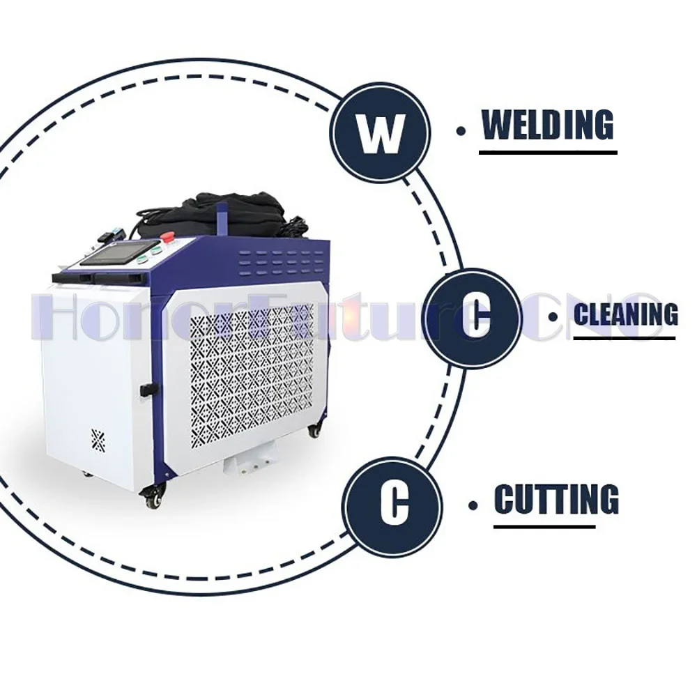 China Factory 1000w 1500w 2000w Portable Handheld Fiber Laser Welding Machine Price For Metal