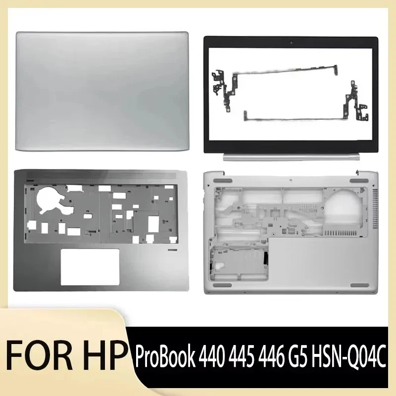 

NEW Laptop for Probook 440 445 G5 Zhan66 G1 X8B HSN-Q04C LCD Back Cover Front Bezel Palmrest Bottom Case Touchpad Top Lid