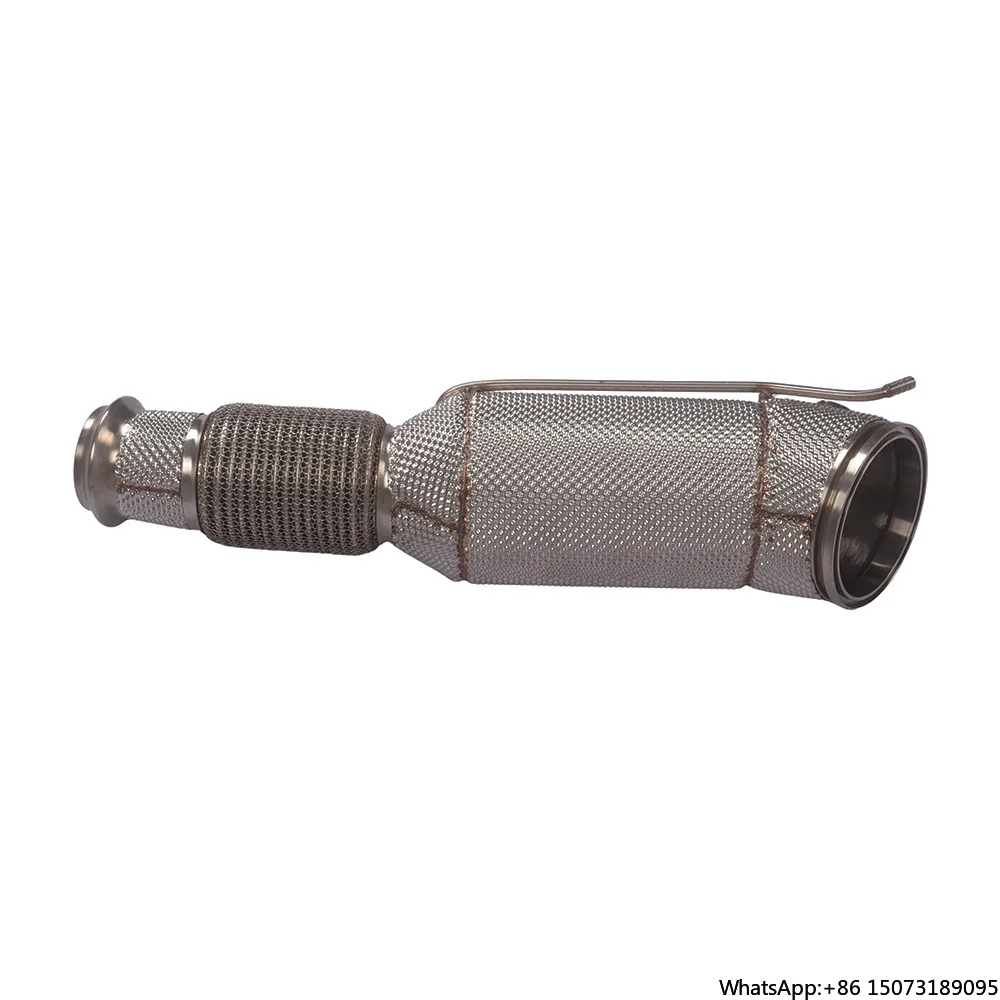 

Free Flow Exhaust Downpipe for M340i 530i 540i B58 3.0T Heat Shield Header
