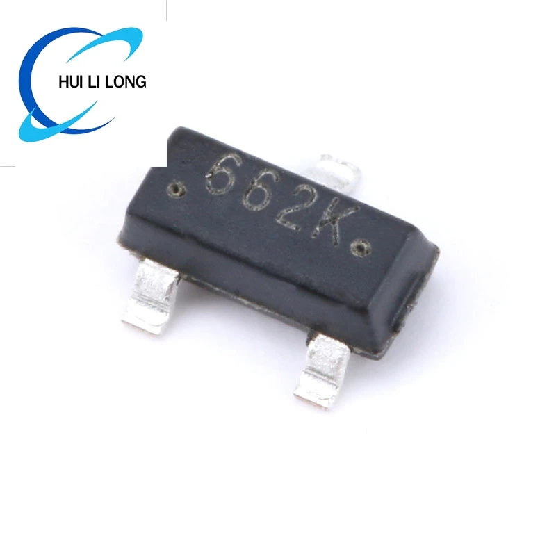 100 pz/10 pz SC662K 662K SC662K-3.3V SOT-23 250mA Chip regolatore di tensione a bassa caduta IC