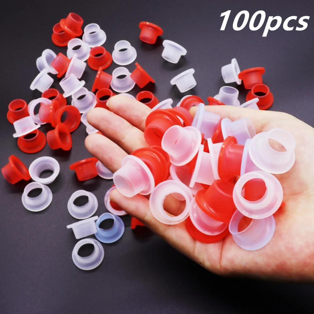 100/5pcs Faucet Leak Proof Sealing Gasket Gasket Silicone Rubber with Triangular Valve Rubber Hose Anti Drip and Blockage