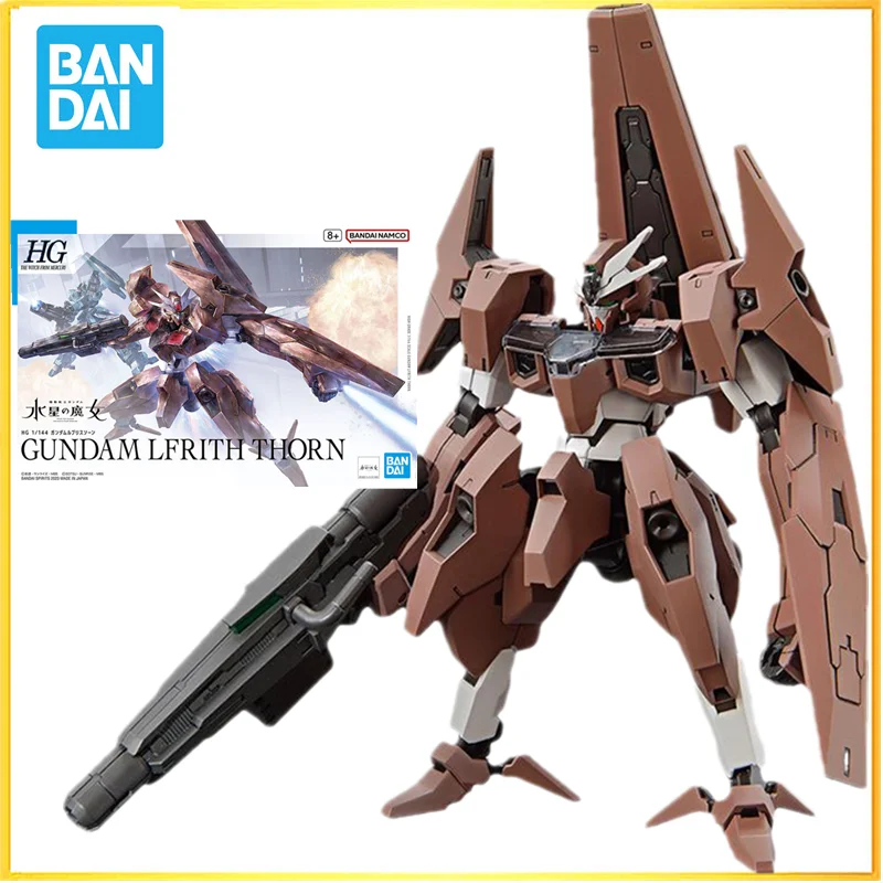 

In stock Bandai Original GUNDAM Anime HG The Witch From Mercury LFRITH THORN Action Figure Toys Collectible Model