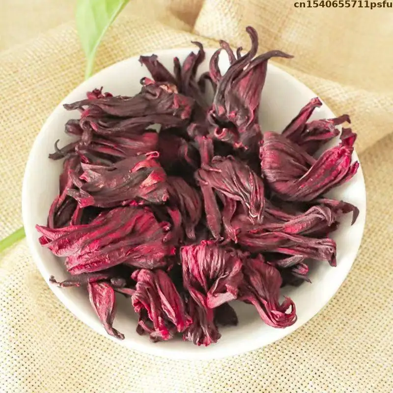 High Quality Natural Roselle Dried Flower For Soap Candle Roselle Flavor Pigment Women's Perfume Tea Essence Making Materials