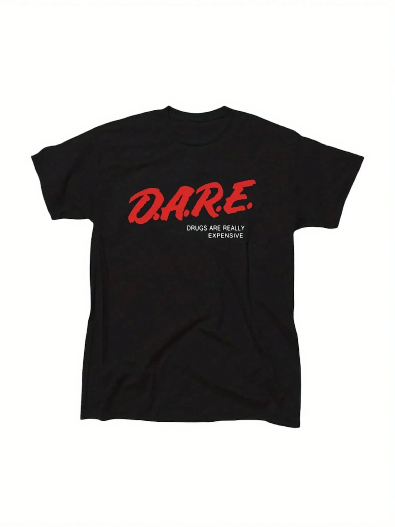 

Футболка с принтом DARE Are Really Expensive, хлопковые топы с короткими рукавами, футболка с короткими рукавами в уличном стиле, удобная мужская футболка