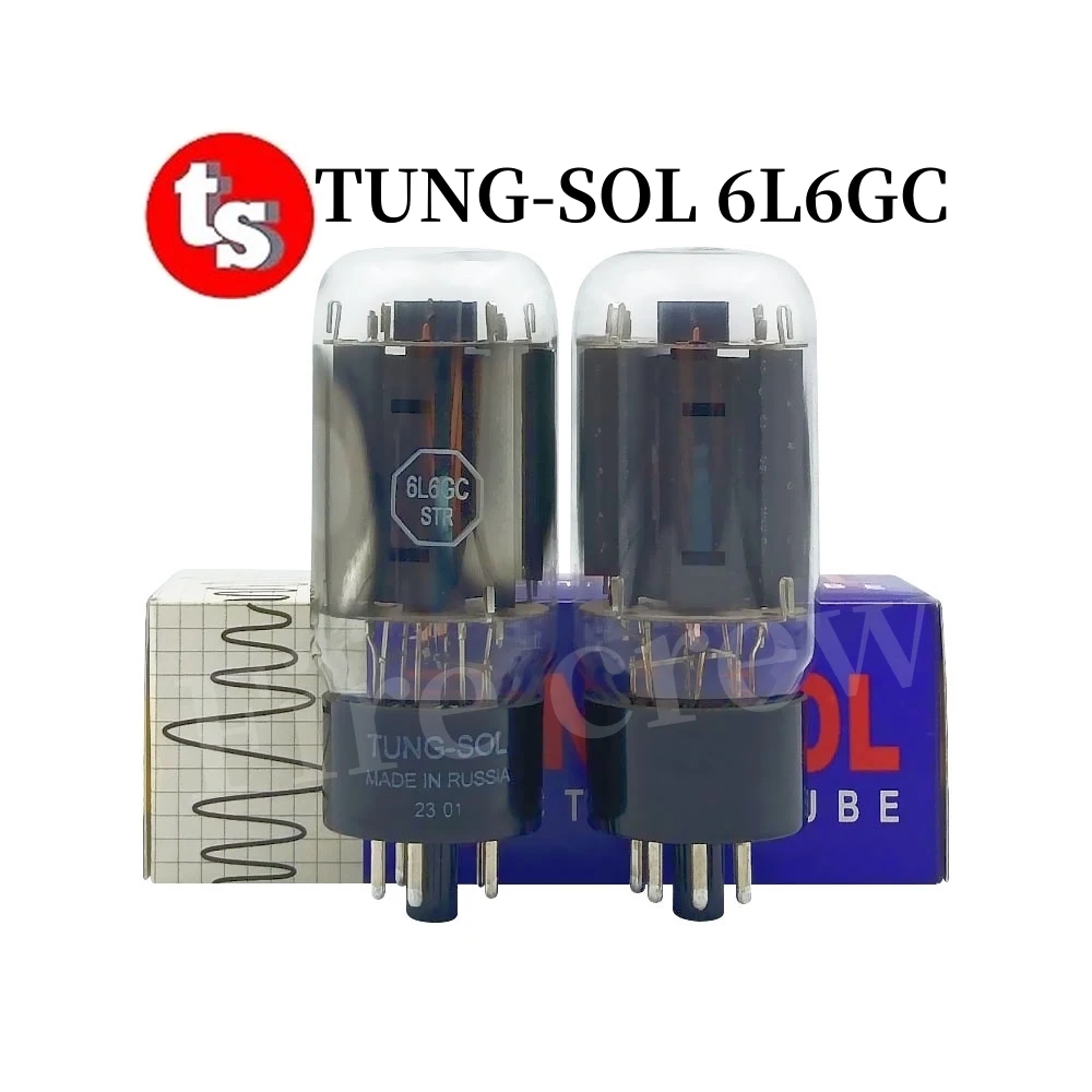 TUNG-SOL Vacuum Tube 6L6 6L6GC Replace EL34 5881 6CA7 6P3P KT66 6P6P 6V6GT 6V6GC HIFI Audio Valve Electron Tube Amp Diy Matched