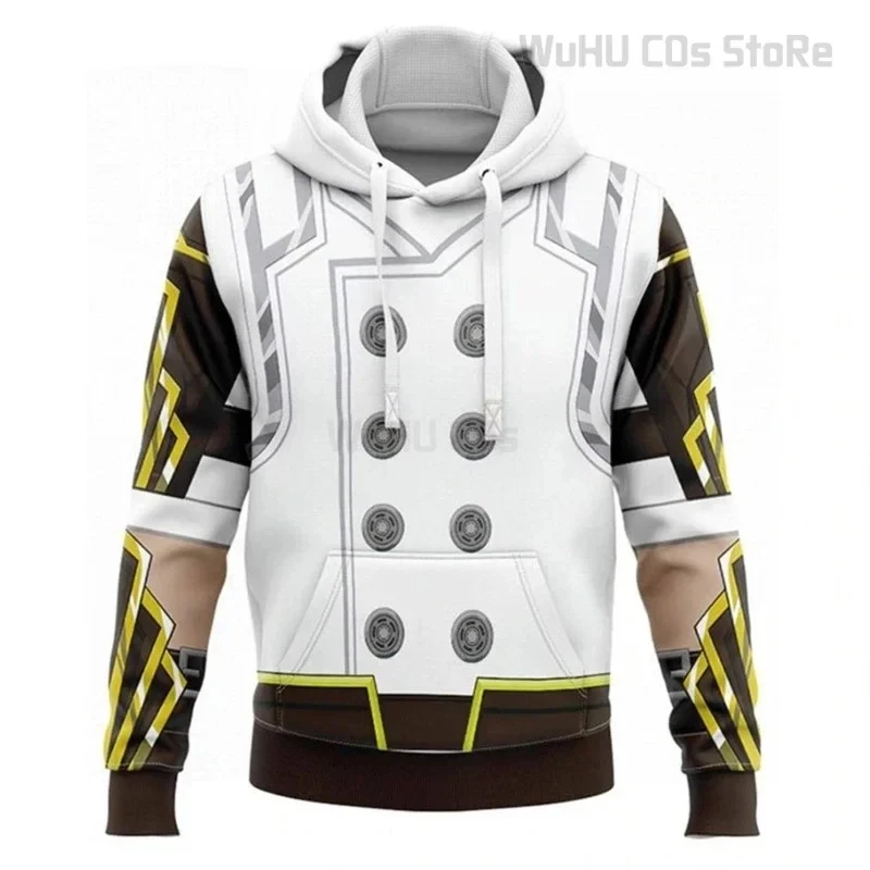 x;3,c'5\b/Cosplay Vi Caitlyn Arcane LoL Hoodie 3D Printed Hooded Hoodies Sweatshirt Men Women 3D Legends Jinx C5'g,7\j'8/ view 6