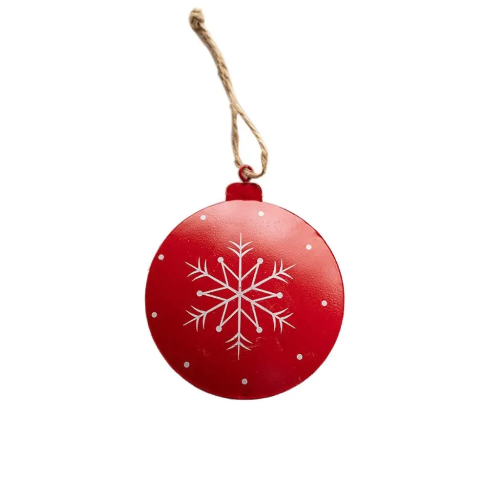 

Nordic Style Christmas Five-pointed Star Pendant Five-pointed Star/Gift Pack/Snowflake Iron Xmas Tree Hanging Pendant Hanging