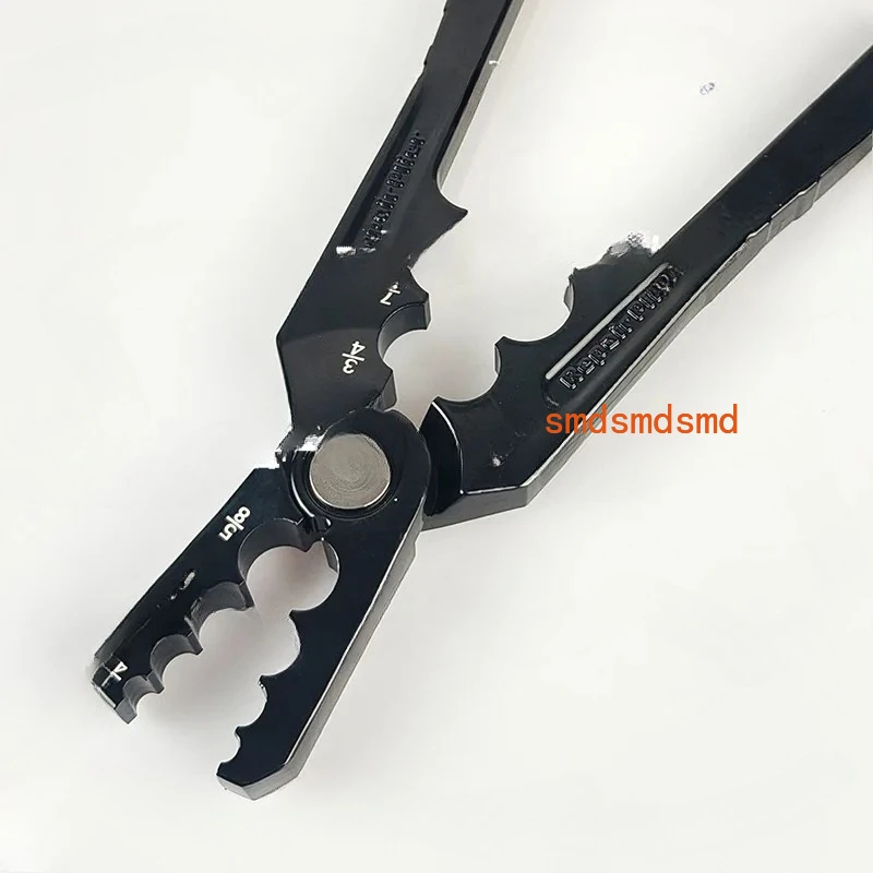 Alicate manual reparo  tubo  cobre, ferramenta reparo redonda composta versátil para 1/4